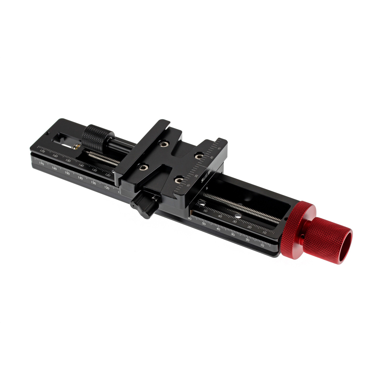 LS23 Carril de posicionamiento macro con mando de doble diámetro — vista general del producto