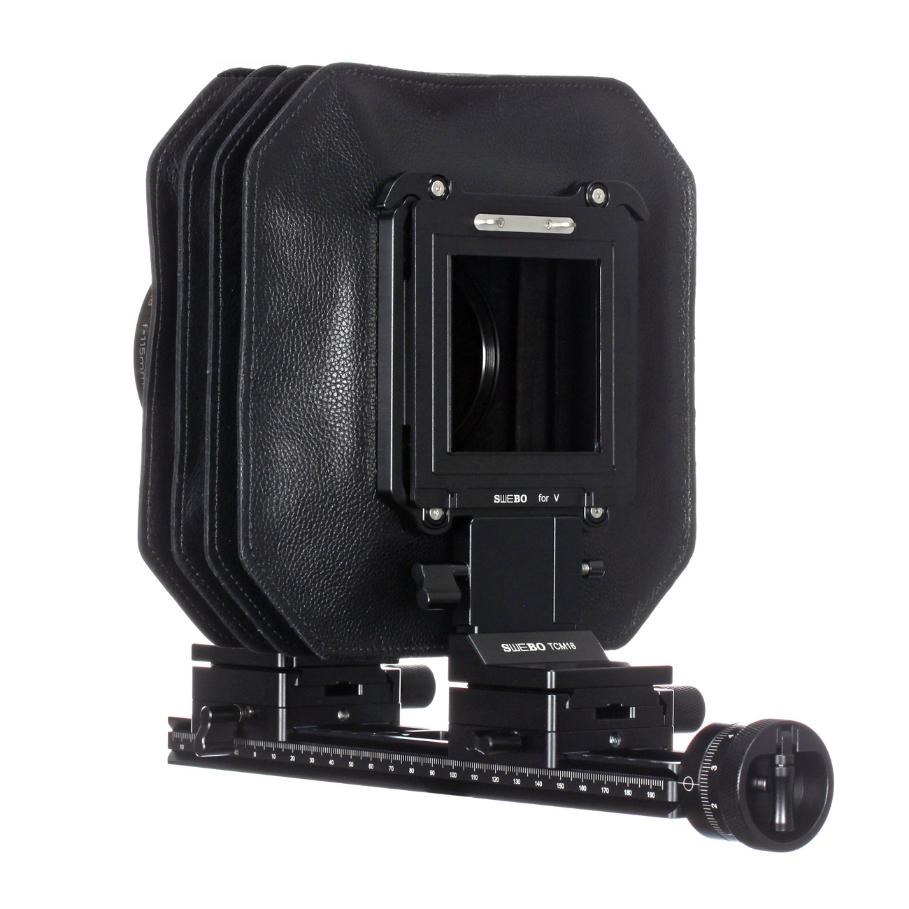 S2284 Adaptador de fuelle a carril TC18 — detalle del producto y ejemplo de configuración