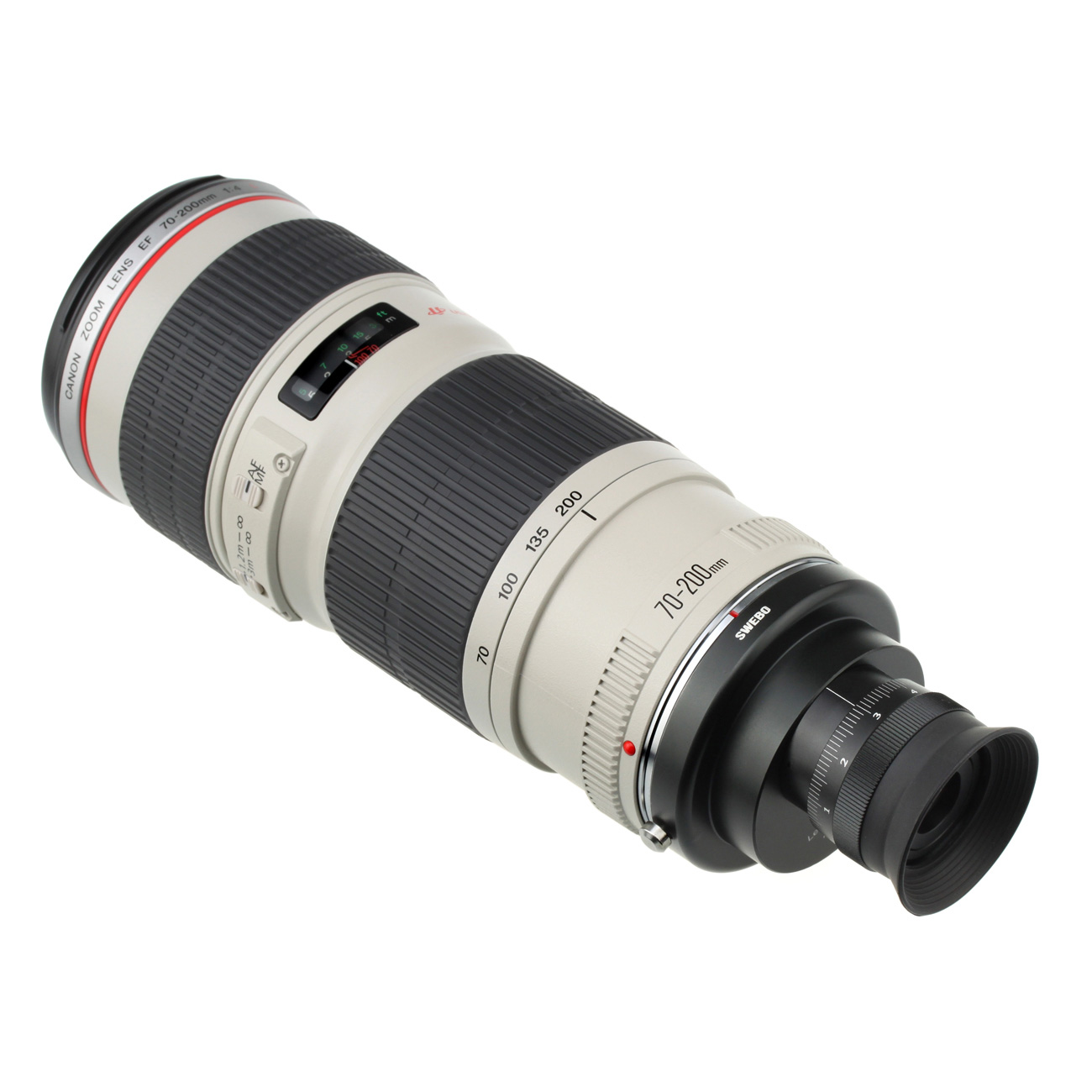 S1747 Objektiv-Fernrohr-Konverter für Canon EF/EF-S – Detail und Konfigurationsbeispiel
