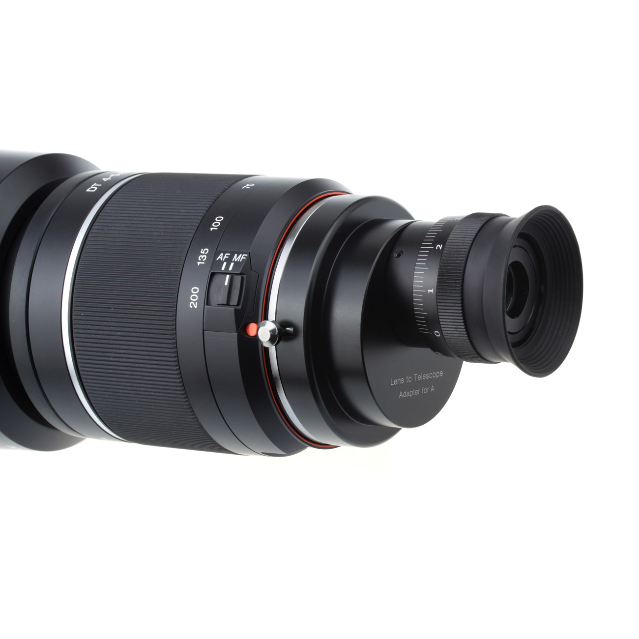 S1755 Objektiv-Fernrohr-Konverter für Sony A – Detail und Konfigurationsbeispiel