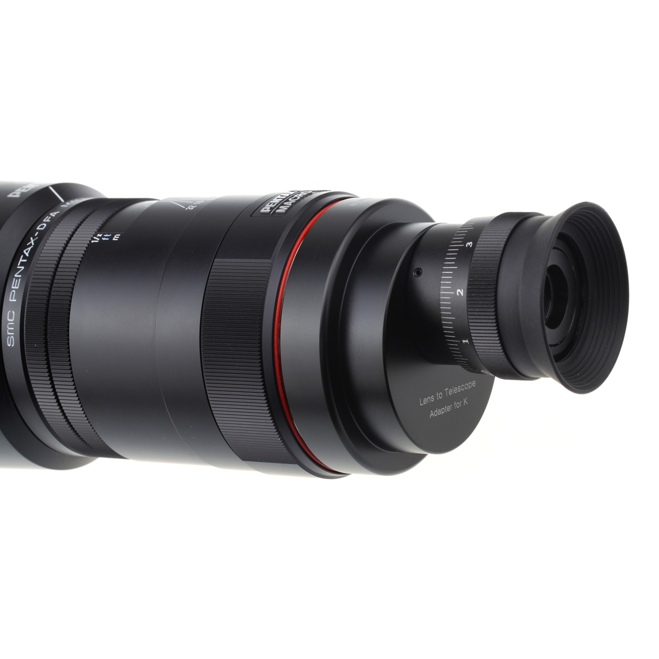 S1756 Objektiv-Fernrohr-Konverter für Pentax K – Detail und Konfigurationsbeispiel