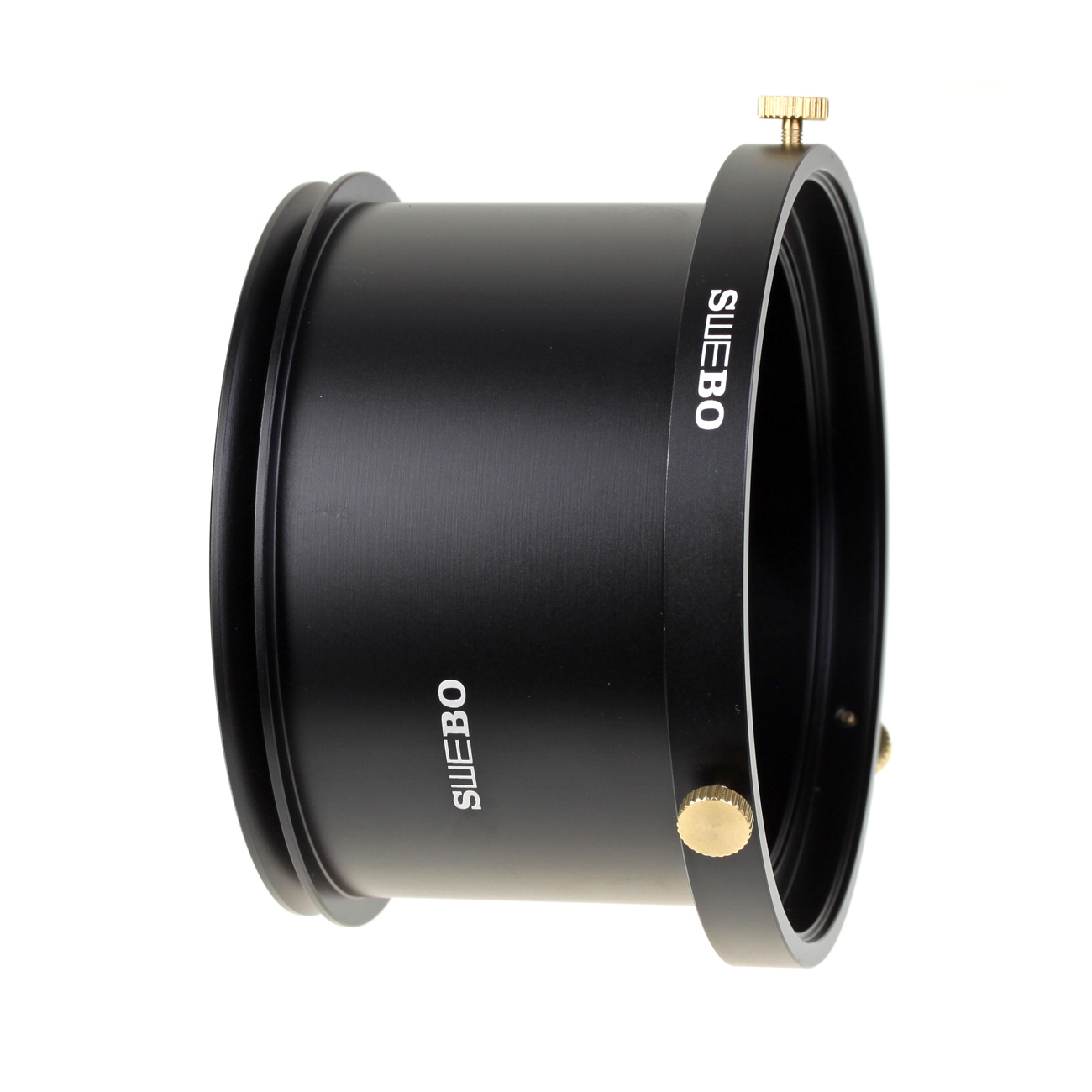 S2159 — Extensión de 60 mm para placas de objetivo — detalle del producto y ejemplo de configuración