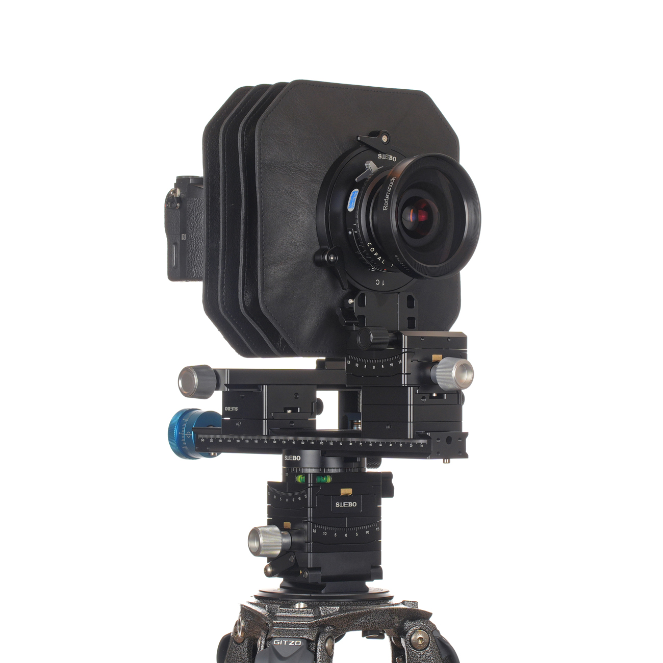 TCS20 Câmera técnica compacta — detalhe do produto e exemplo de configuração