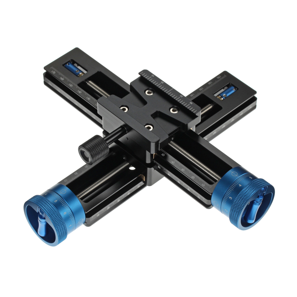 LS001-4w Dual-Axis Micrometer-Style Macro Positioning Rail