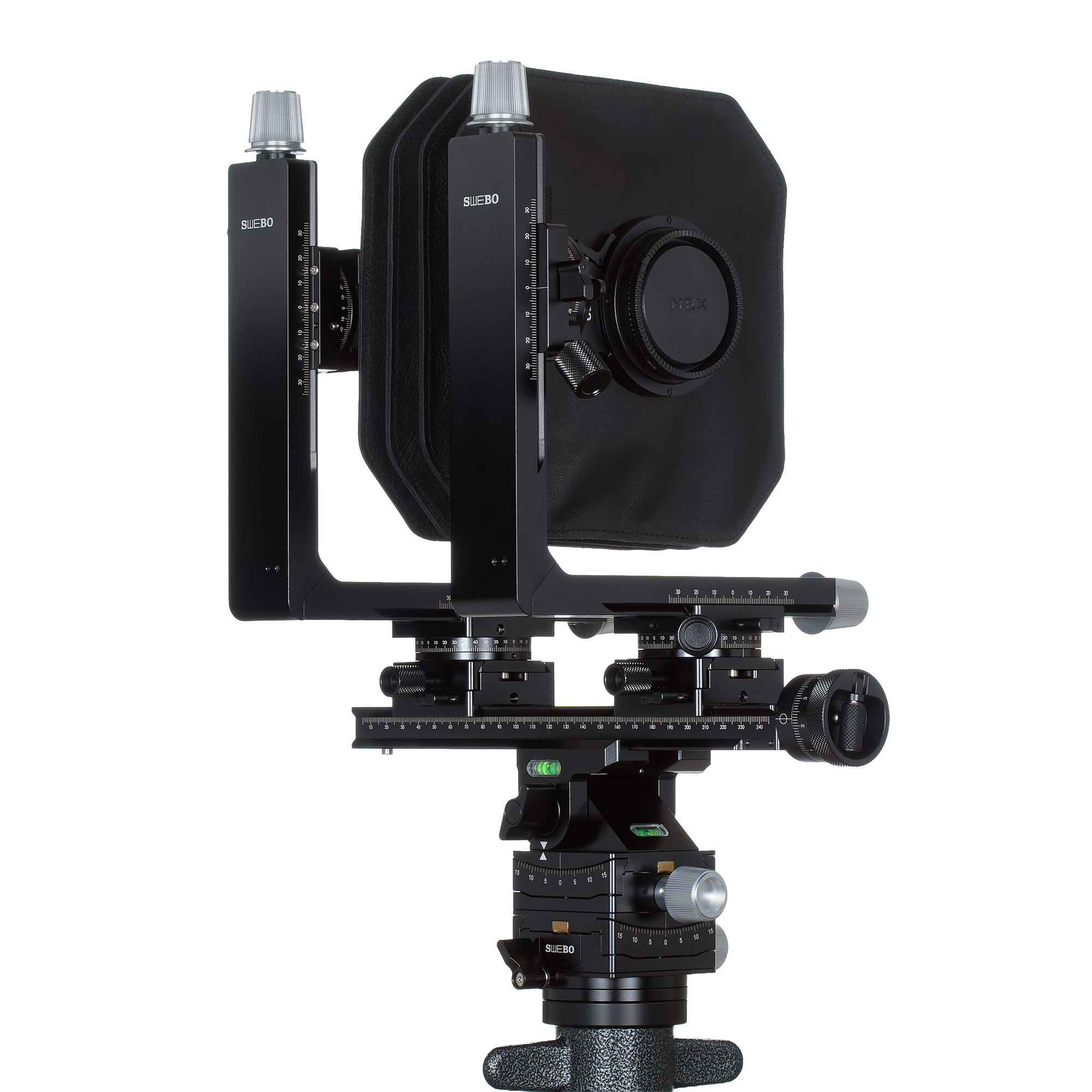 TC18 Câmera técnica compacta modular — detalhe do produto e exemplo de configuração
