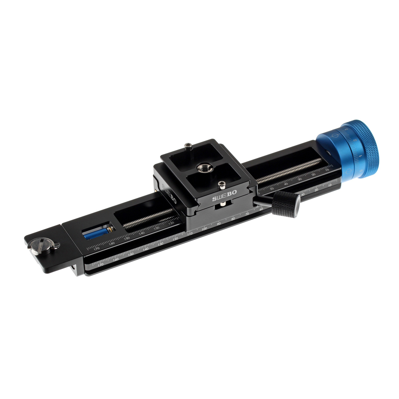 S2269 — Kit di montaggio smartphone per slitte macro — dettaglio del prodotto ed esempio di configurazione