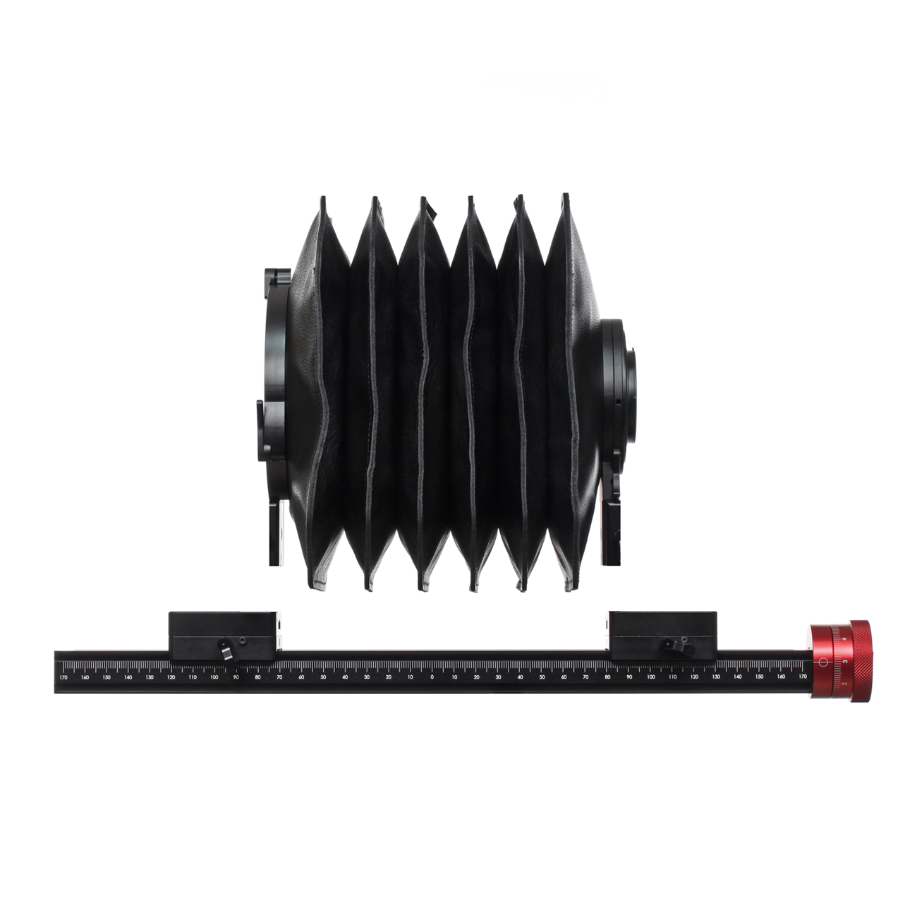FR350 350-mm-Schienen- und Balgenmodulsatz – Gesamtansicht