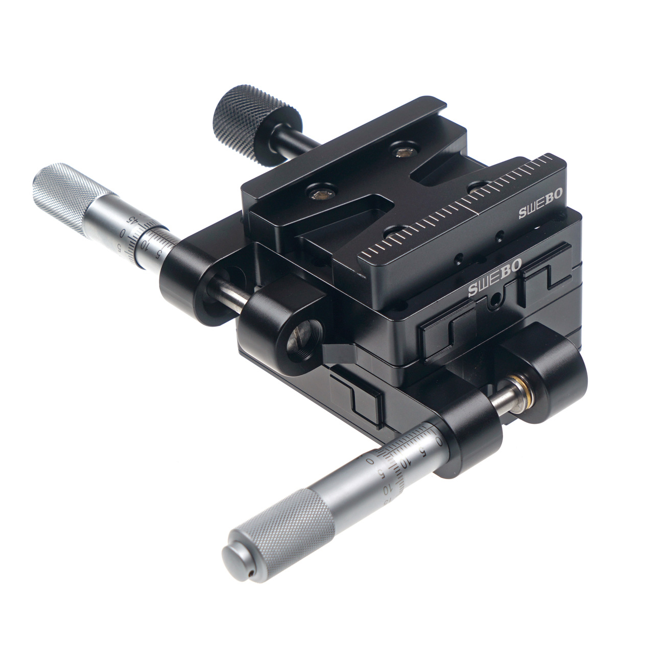 HM4 — Piattaforma macro micrometrica a due assi — vista generale del prodotto